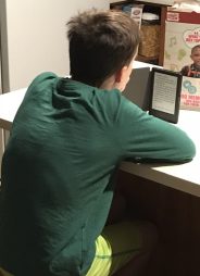 boy reading